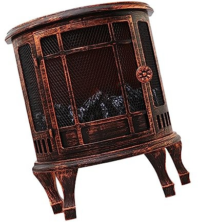 Veemoon Fireplace Decorations Living Room Decor Home Decor Simulation Fireplace Light Bed Lamp Decorative Light