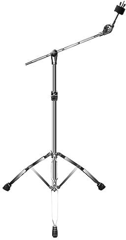SONICAKE Soportes de plato de jirafa ajustable en altura de 80 a 145 cm brazo retráctil doble arriostramiento y estable