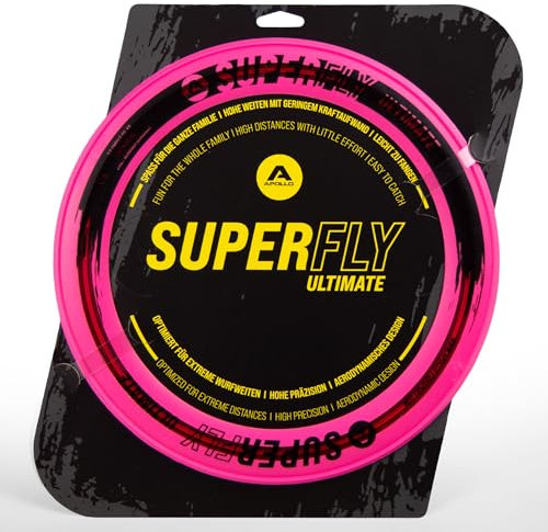 Apollo Superfly Wurfring - Aerodynamische Profi Flugscheibe, Softe Wurfscheibe - weiche Kanten, Outdoor Flying Disc für Extreme Weiten, Strandspiele für Kinder