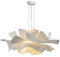 MCWYH Ligne de Suspension Réglable Simple et Moderne, Créative Minimaliste en Forme de Fleur, Lustre en Acrylique pour Salon, Salle à Manger, Chambre à Coucher