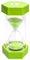 Suomiya Sanduhr, 3 Minuten Timer, Kinder Sand Timer,Anti Fall Bunte Sanduhren Eieruhren für Kitao,Bür, Haus, Klassenzimmer, Küche, Kinder Lernen