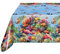 Wachstuch Tischdecke 110 x 140cm, Wachstischdecke abwaschbar, Wachstuchtischdecke wasserabweisend (Fische 11A)