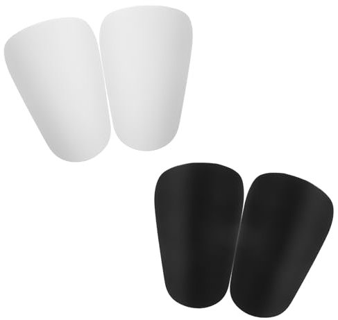 Mini Fußball Schienbeinschoner, rutschfeste Extra Schienbeinschoner für Männer, Frauen, Kinder, Jungen, 10×6cm