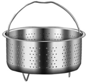 Pressure Cooker Insert Steamer Stainless Steel Basket Rice Steam Pressure Cooker (20cm)