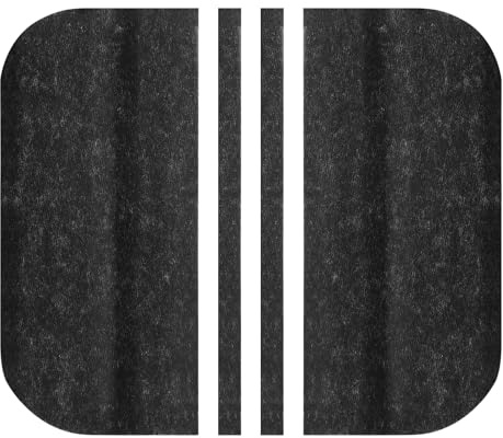 Verplexter Türscharnier-Abdeckschilder, 8,9 cm, 50 Stück, für Wohntüren