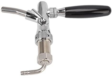 POENVFPO Grifo de Cerveza Profesional, Herramienta Dispensadora de Cerveza de Barril de Acero Inoxidable 304 para Pub y Fiesta
