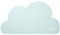 Kindsgut Platzdeckchen Wolke, Tischset, Unterlage in kinderfreundlichem Design und dezenten Farben, frei von BPA, Aquamarin