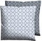 biberna 0636045 Mix & Match Kopfkissenbezug Mako-Baumwoll-Satin 1x 40x40 cm, blau