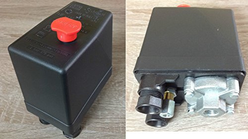 PRESSOSTATO TRIPOLARE TRIFASE CON PULSANTE 12 BAR