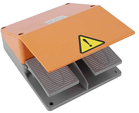 Doppio Interruttore a Pedale YDT1‑15 380VAC Controller a Pdale a Pedale Doppi Interruttori Elettrici per Kit Clip di Alimentazione Della Macchina Elettrica