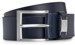 BOSS Herren Connio Gürtel, Dark Blue401, 80 EU