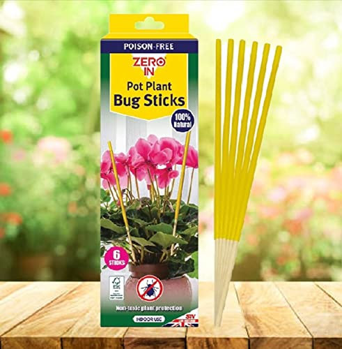 Pot Plant Bug Sticks 6PK ZER018