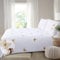 Chlophy Butterfly Duvet Cover King Mustard Yellow White Embroidered Girls Kids Women Spring Bedding Set Elegant Pretty Luxury 3 Pieces Poly Cotton 230x220
