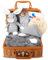 Gobesty Neugeborenen Geschenkkorb, Baby Geschenke zur Geburt, 7 in 1 Baby Geschenkset Geburt mit Babydecken, Baby Dreieckstuch, Plüschtiere, Grußkarten, Geburtskarten, Socken, Geschenkboxen Körbe