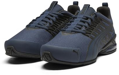 Puma Men's Voltaic Evo Cross Trainer, Wide-Club Navy-Puma Black, 8