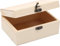 Holzkiste mit Deckel 20*12*7cm, Holztruhe Erinnerungsbox Baby Holzbox Allzweckkiste Aufbewahrungsbox Schmuckkästchen mit Scharnierdeckel Erinnerungskiste Bastel Geschenkbox Spielzeug Werkzeuge