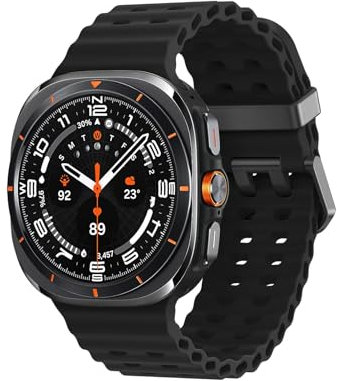 Ocean Silikon Armband für Samsung Galaxy Watch Ultra Armband 47mm 2025/2024 Herren/Damen,Atmungsaktiv Weich Sport Band für Samsung Watch 8/7 Ultra Armbands 47 mm Sportarmband Ersatzarmband