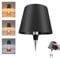 CNMTCCO Wireless Bottle Lamp with Touch Adjustment - Warm 3000k, Neutral 4500k, Cold White 6000k LED - Rechargeable for Bars, Restaurants, Outdoor Decoration (Black, 1-Pack)