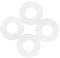 ANDRESLAD 4pcs Pool Ladder Escutcheons Escutcheons Plates for Tubing Pool Handrail Pool Ladders Pool Handrail Covers for Inground Pools