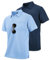 SwissWell 2 Pezzi Polo Uomo Manica Corta Estiva Golf T-Shirt Traspirante Tennis Maglietta Polo Shirt, Blu Navy+Azzurro L