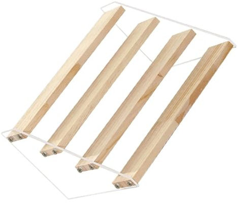 Warmhm Ausstellungsstand storage shelves storage shelf Handgefertigtes Regal hochzeitsdekoration kuchen lagerregal Klarer Präsentationsständer Leiter Lagerregal Sammlungsständer Acryl