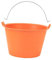 predolo Contenitore Secchio per Secchio di Cemento per piantare Sabbia di Cemento Acqua, Orangina, 17.5 Cm X 28.5 Cm
