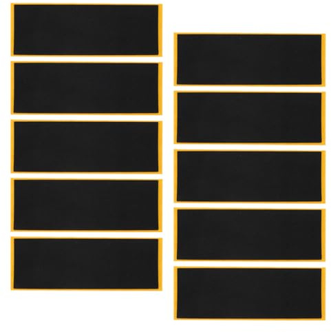 CVUTOVO 10 Stück Griptape für Fingerboards Schaumstoff Rutschfestes Tape Einfache Anwendung für Finger Skateboards und Zubehör für Anfänger und Fortgeschrittene