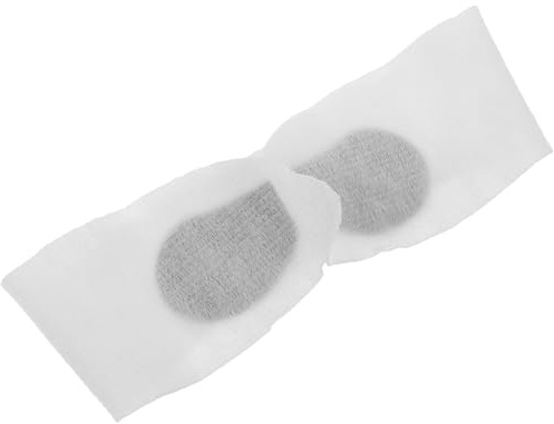 Masque Oculaire Bébé Anti-lumière Bleue, Protection Douce pour -né | Blanc, Tissu Souple et Respirant, Usage Extérieur ou Shopping, Conçu pour Nourrisson et Bébés