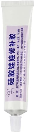 Colle en silicone - Multi-usages forte adhérence, mastic imperméable flexible, bonne colle de bricolage | Facile à utiliser articulations faciales Prop Model Caoutchouc Maquillage Cosplay Réparation