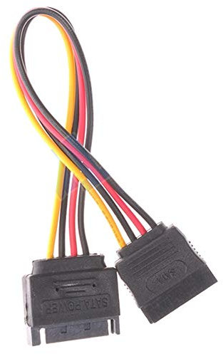 P26 SATA cavo di alimentazione cavo di prolunga adattatore 15PIN maschio a femmina per pc