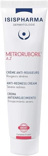 Isispharma - METRORUBORIL A.Z Anti-Rötungen Creme 30 ml - Mit 15% Azelainsäure - Reduziert Rötungen, Verbessert Die Mikrozirkulation - In unseren Labors in Frankreich hergestellt