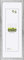 OSLO MasterLine Bilderrahmen 25 x 70 silber Holz Echtglas-Scheibe FSC-Echtholz Panorama-rahmen Collage Poster
