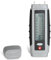 FISHTEC Feuchtigkeitsmesser Digital – Präzises Hygrometer ±2% mit LCD-Anzeige & LED-Indikator – Messung von Feuchtigkeit & Temperatur – Für Holz, Wände, Gips, Zement, Karton – 14 cm – Grau & Schwarz