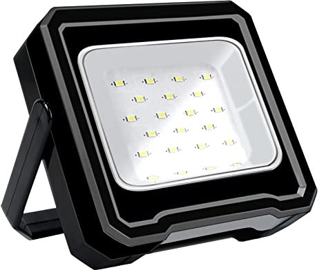 Ceboic Luz de Trabajo Portátil, 10W 800 Lúmen Foco LED Recargable USB Luz de Inundación 3 Modos Lámpara de Proyector Impermeable, Luces de Trabajo para Camping Patio Pesca Senderismo