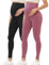Buttergene Leggings de maternité pour Femme avec contrôle du Ventre, Tenue Active, pour entraînement et Yoga, Taille M