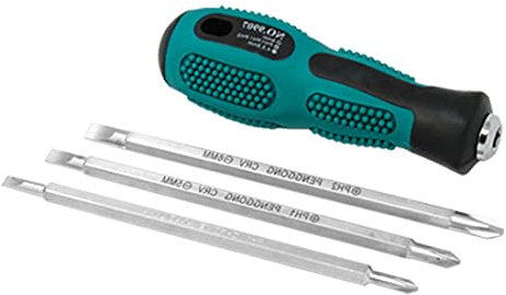 PATIKIL 2 Vie Cacciavite Set, Reversibile Phillips Intaglio Testa