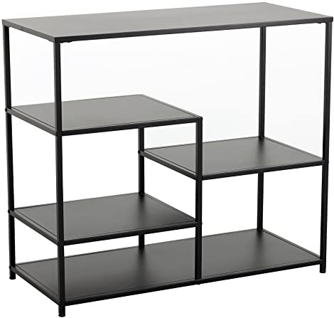 riess-ambiente.de Industrial Regal DURA Steel 90cm schwarz Metall Konsole
