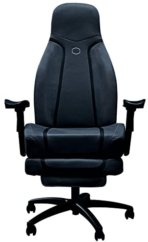 Cooler Master Synk X Haptic Feedback Gaming-Stuhl, Schwarz