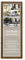 Close Up Posterrahmen, 33 x 95 cm, Eiche Dunkel, MDF Holz, Frame für Langbahnposter, PVC Scheibe (unzerbrechlich), Profilbreite 30 mm