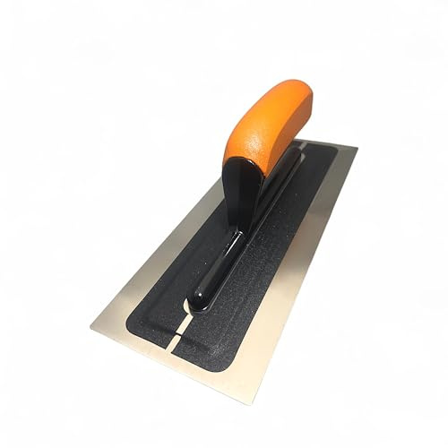 Plastering Trowel - Skimflex Pro Ultraflex Stainless Steel Blade,Wood Handle, 280mm/11in - Professional Quality, Flexible & Durable - Ideal for Finishing Skimming, Plastering & Rendering