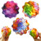 3 Stück Stressbälle, Antistressball, Knautschball, Pop it Ball, Wutball für Kinder, Fußball Stressbälle, Lustige Gesichter Softball, Anti Stress Spielzeug für Kinder und Erwachsene