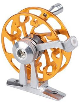 EIS Angelrolle aus Edelstahl, Spinn Angelrollen Fliegenrolle Fliegenfischen Rolle für Salzwasser und Süßwasser