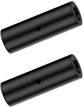 NiuNyuNeu Pair of Speaker Stand Adapters M20 to 35mm, Speaker Pole with M20, Subwoofer Speaker Pole Mount Without Threaded Adapters