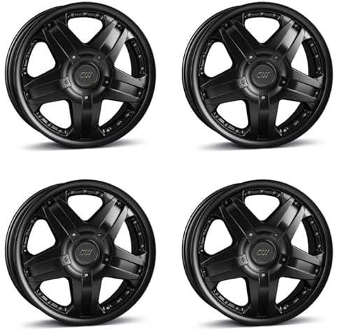 4x Borbet Felgen CWB 8.0x18 ET40 5x127 black matt kompatibel mit Jeep Grand