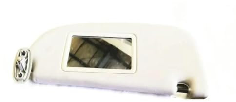 Oulesh Visera Parasol para Peugeot 206/206CC 207/208, 1 Visera Izquierda con Espejo 8143HE/8143GZ/8143EE/8143HT