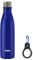 YISH Bouteille Isotherme Gourde Thermos:Gourde Isotherme,Thermos Acier Inoxydable 500ml,Sans BPA,avec Mousquetons,10h Froid/Chaud,pour Sport,Gym,Cyclisme,Randonnée,Voyage,Bureau,École,Bleu