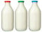 MOOPOPS (Classic) Mixed 3 pack of reusable silicone tops specifically designed to fit standard UK one pint glass milk bottles.