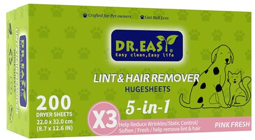 PETS - Hojas de secadora PINK FRESH