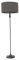 ValueLights | Black Metal Candlestick Floor Lamp with Charcoal Grey Boucle Shade Living Room Light | Floor Lamps, Home Décor & Improvement Essential