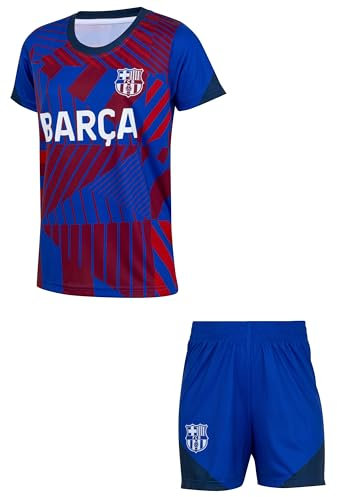 Barcelona FC Barcelona Official Collection Football Jersey Set for Children 10 Years